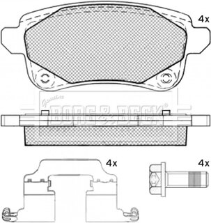Borg & Beck BBP2539