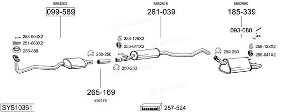 Bosal SYS10361