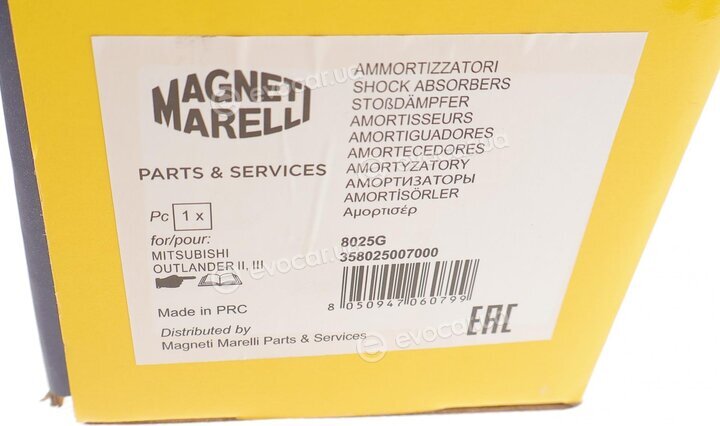 Magneti Marelli 358025007000