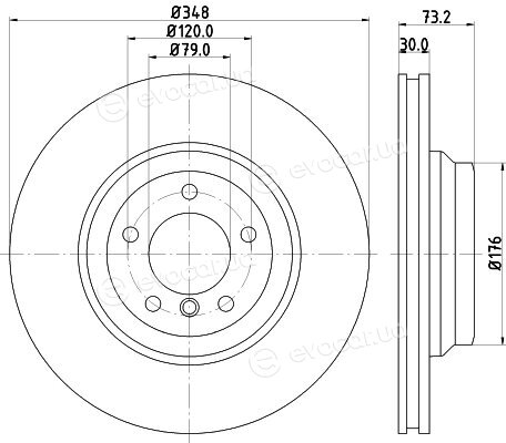 Hella Pagid 8DD 355 113-531