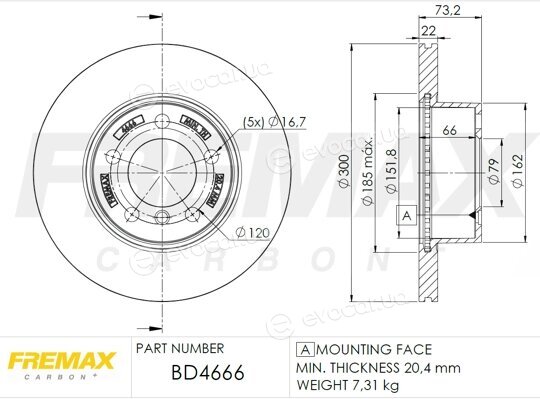 Fremax BD-4666