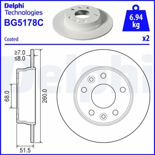 Delphi BG5178C