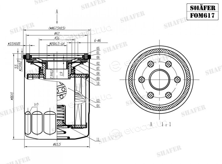 Shafer FOM617