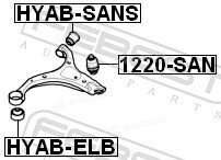 Febest HYAB-SANS