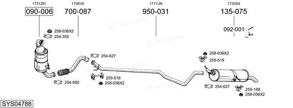 Bosal SYS04788