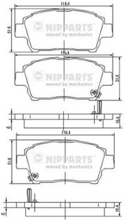 Nipparts J3602088