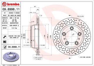 Brembo 09.8998.11