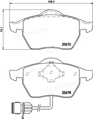 Hella Pagid 8DB 355 007-461