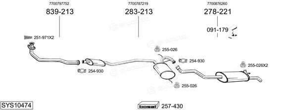 Bosal SYS10474