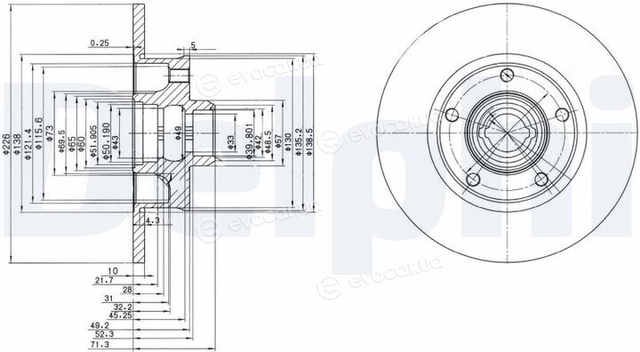 Delphi BG2714