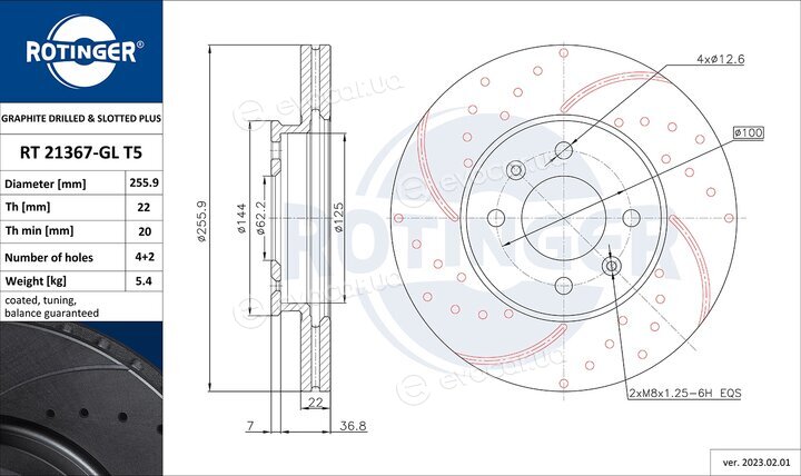 Rotinger RT 21367-GL T5