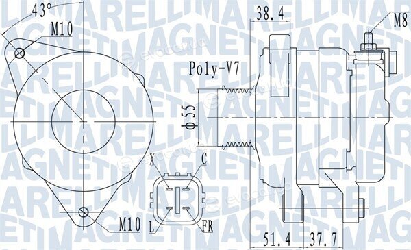 Magneti Marelli 063732121010