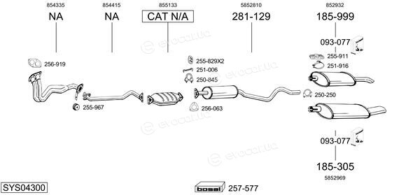 Bosal SYS04300