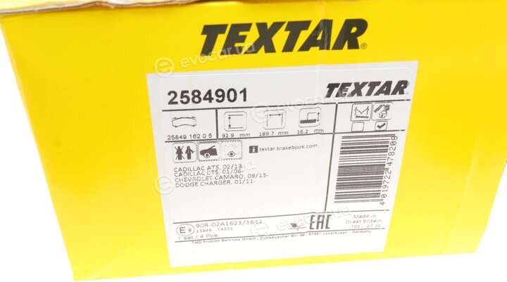 Textar 2584901