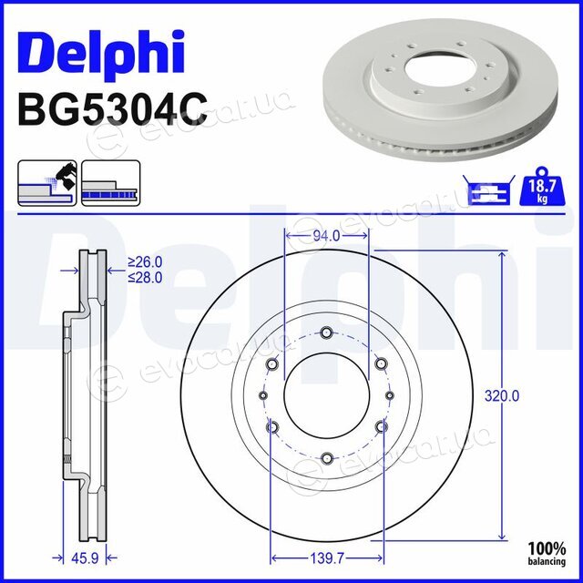 Delphi BG5304C