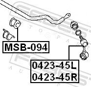 Febest 0423-45R
