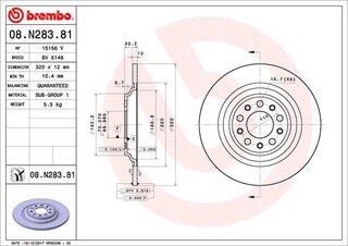 Brembo 08.N283.81