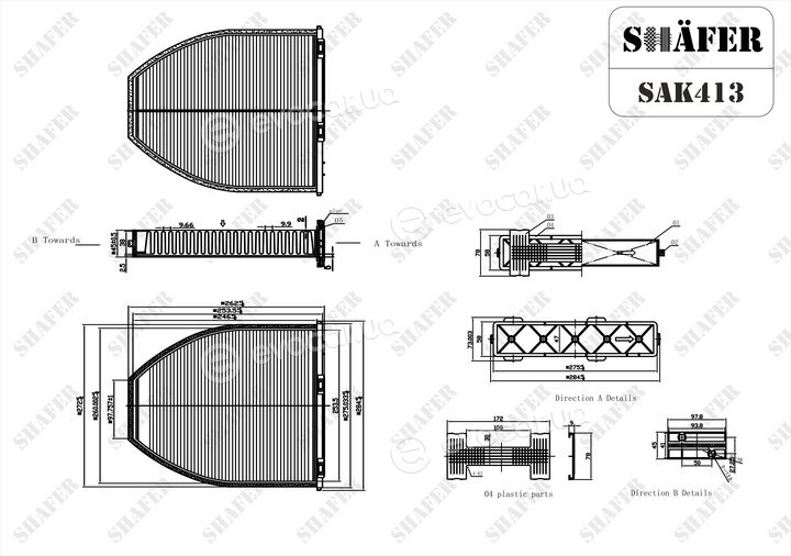 Shafer SAK413