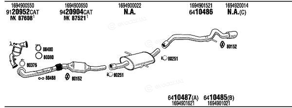 Walker / Fonos MBK018264AA