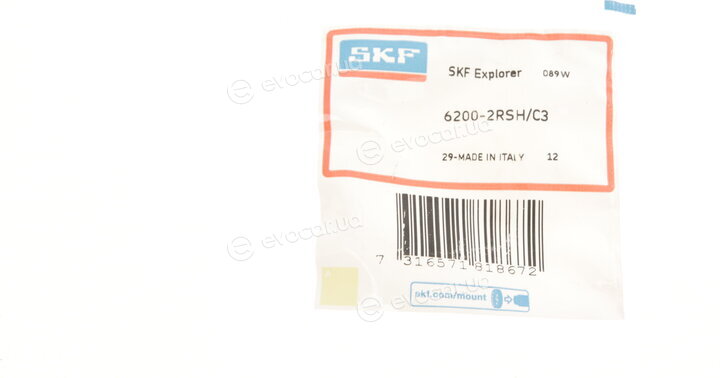 SKF 6200-2RSH/C3