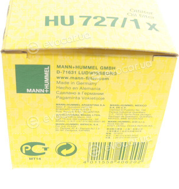 Mann HU 727/1 x