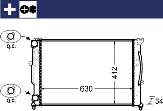 Mahle CR 1423 000S
