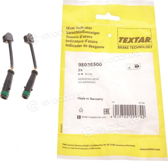 Textar 98036500