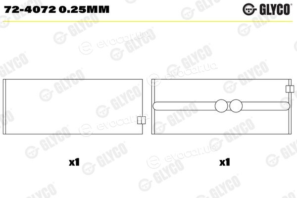 Glyco 72-4072 0.25mm