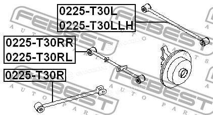 Febest 0225-T30LLH