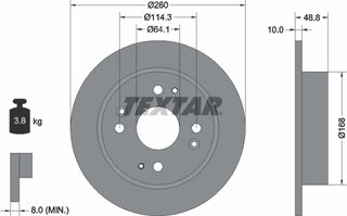 Textar 92081700