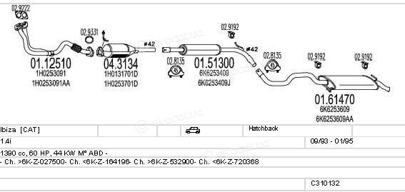 MTS C310132007038