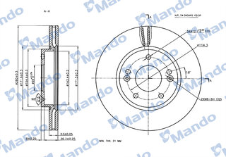 Mando MBC030247