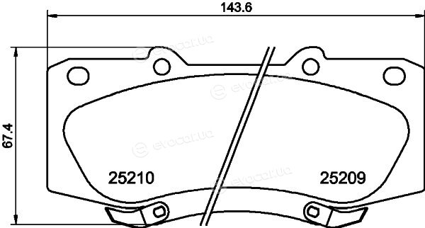 Hella Pagid 8DB 355 015-821