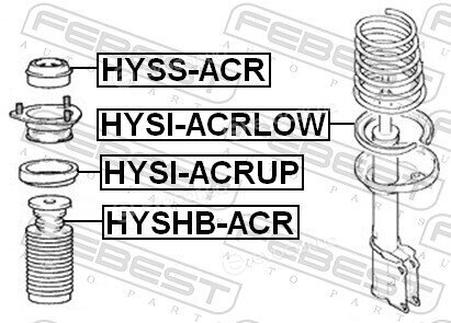 Febest HYSI-ACRLOW