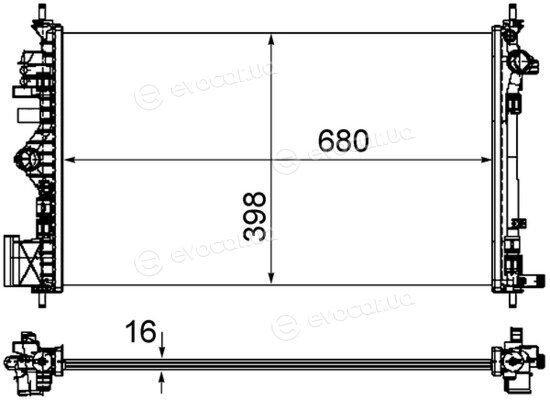 Mahle CR 1097 000P