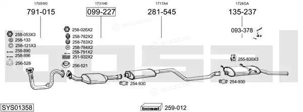 Bosal SYS01358