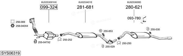 Bosal SYS06319