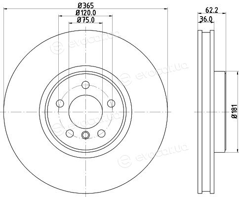 Hella Pagid 8DD 355 129-311