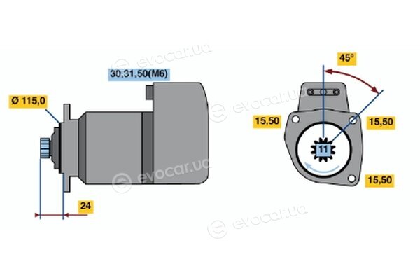 Bosch 0 001 417 073