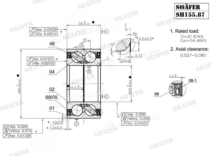 Shafer SH155.87