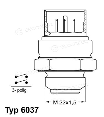 Wahler / BorgWarner 6037.87D