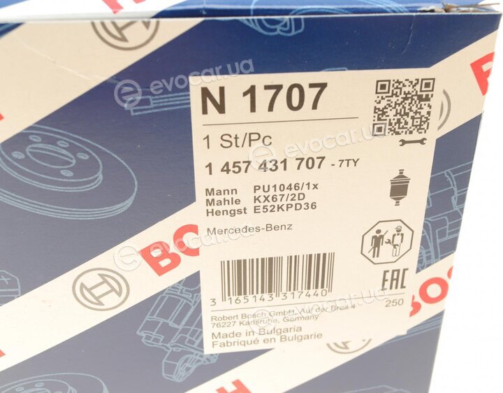 Bosch 1 457 431 707