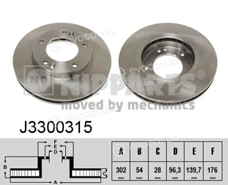 Nipparts J3300315