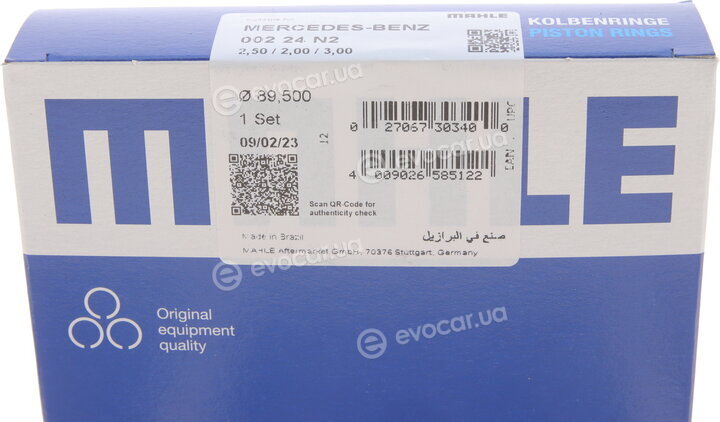Mahle 002 24 N2