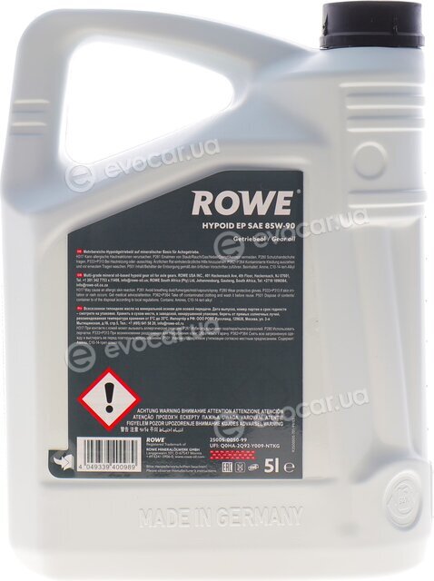 Rowe 25005-0050-99
