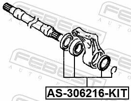 Febest AS-306216-KIT
