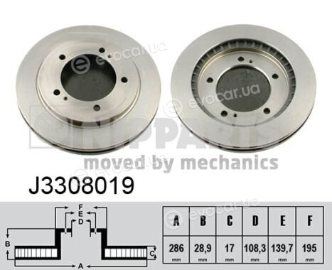 Nipparts J3308019