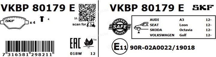 SKF VKBP 80179 E