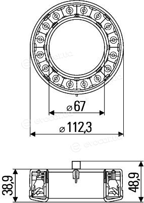 Hella 2SB 009 362-041