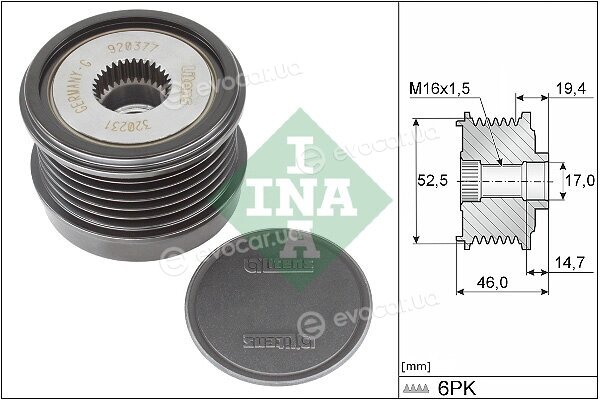 INA 535 0373 10